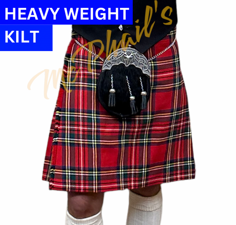 Kilt - Traditional 8 Yard Heavy Weight (hundreds of tartans to choose from)