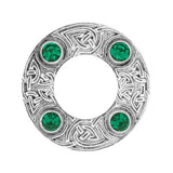 DANCERS PLAID BROOCH, CELTIC KNOT