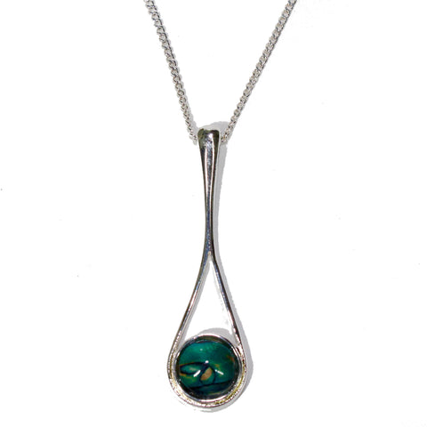 BRAON LONG PLATED PENDANT