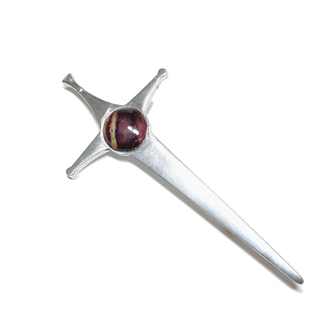 KILT PIN HEATHER GEM