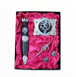 Lion rampant Art Pewter gift set