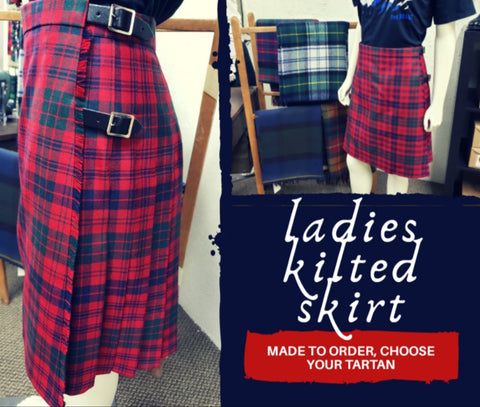 Kilted Skirt (over 500 tartan choices)
